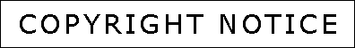 Copyright notice